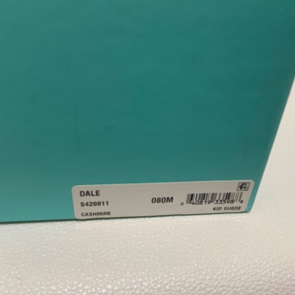 Kate Spade Dale Grey/Brown Cashmere Suede Kitten Heel Pumps Pointed Toe Shoes 8 - Picture 8 of 13